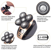 Load image into Gallery viewer, SuperShaver™ Men’s 5-in-1 Electric Shaver & Grooming Kit - Rechargeable 5 Razor Bald Head Shaving Machine Beard Trimmer